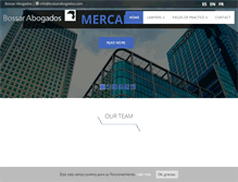 Tablet Screenshot of bossarabogados.com